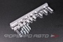 Топливная рейка NISSAN SR20DET 2.0L, Product Finish - Silver, Fuel Rail Type - Dual Feed, Fitting size - 8AN PLAZMAMAN SR20DETFRAIL-SIL