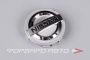 Колпачок ступицы для литых дисков Nissan, D55/59мм, h8.5-10мм, Silver+3D хром лого <> NS-03