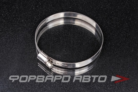 Купить Хомут червячный 80-100мм, нержавеющ.сталь <> 