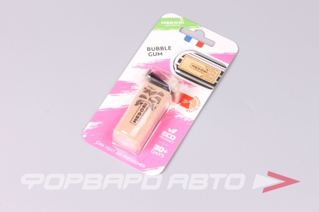 Купить Ароматизатор на дефлектор 18гр, деревянный Bubble-Gum MEODORI MM-1103