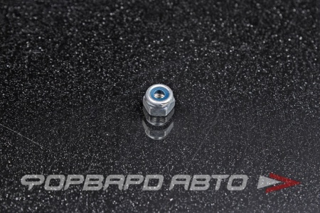 Купить Гайка шестигранная М4*0,7 самоконтрящаяся с нейлоновой вставкой оцинк. <> 545К-М4