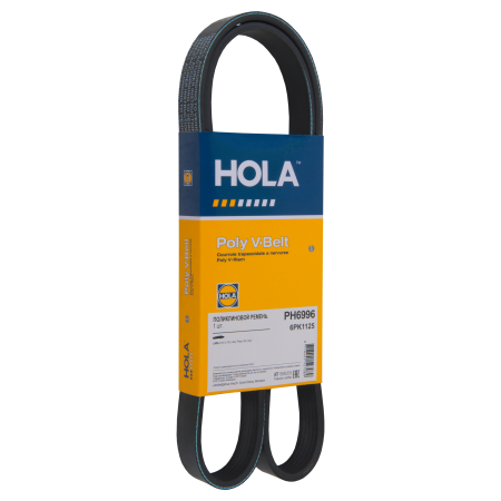 Купить Ремень поликлиновый ВАЗ 2110-2112, 2170  6PK1125 с кондиц HOLA PH6996
