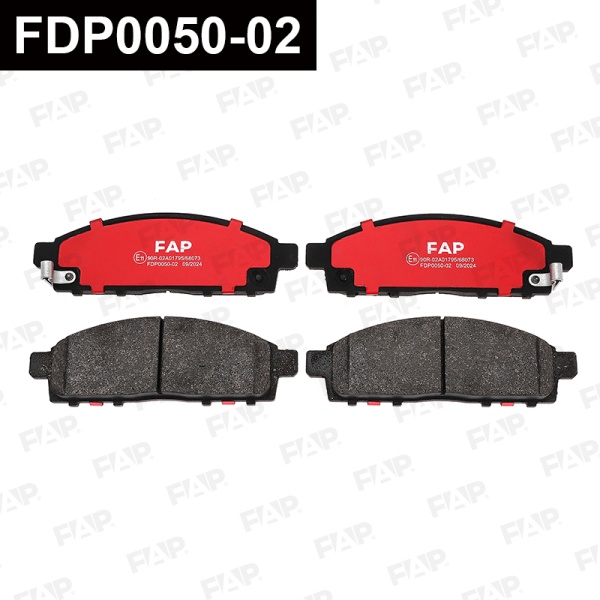 Колодки тормозные FAP FDP0050-02