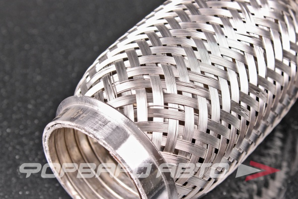 Гофра глушителя 45*120 (Interlock) трехслойная TIXONA P45120