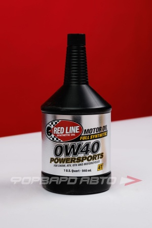 Купить Масло для мотоциклов 0W40 950мл, 4T PowerSports, SJ/SG/SH JASO MA REDLINE 42204