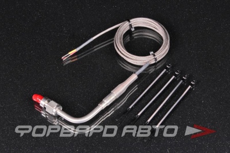 Купить Сенсор EGT Stinger Series 1/4" Dia. Stainless steel weld-on hardware,72" lead length,90 degree bend,w/ Stripped Leads Exhaust Gas Technologies Inc. EGT-4025RSS-72-R-0