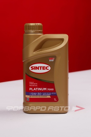 Купить Масло моторное 5W30 1л, PLATINUM 7000 SP GF-6A (c) SINTEC 600152