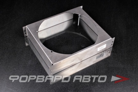 Купить Диффузор для масляного радиатора 19 рядов CAOC15 и вентилятора 10" (255 мм) VA11-AP7/C-57A, (300*270*50мм) FORWARD RACING FC19001