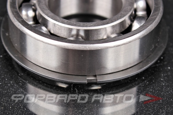 Подшипник 25*52*15 (шариковый), открытый с проточкой KG 6205-NR