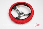 Накидка на руль (чехол на руль) открытого типа, красный VAIS Racing VRCSWo-R
