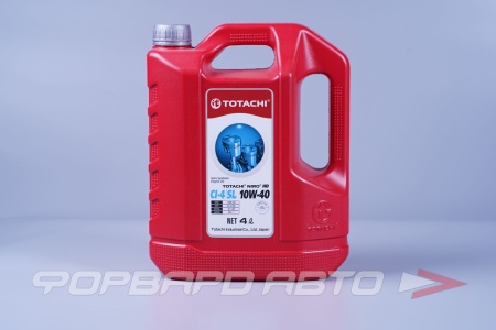 Купить Масло моторное 10W40 4л, NIRO HD CI-4/SL (п/с) пласт. TOTACHI 17904
