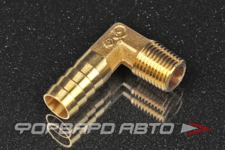 Купить Фитинг под шланг 12 мм - 1/4" 90° SINPPA SBM1296