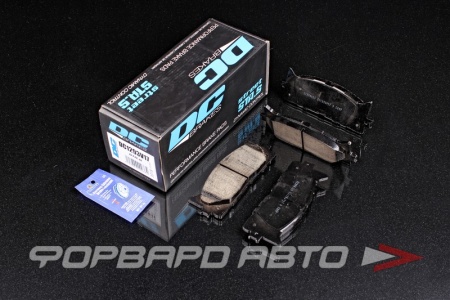 Купить Колодки тормозные TOYOTA CAMRY 2007-2018, передние, серия STR.S DC BRAKES DC1293V17