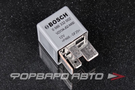 Купить Реле 12V 4-х контактное BOSCH 0 986 332 002