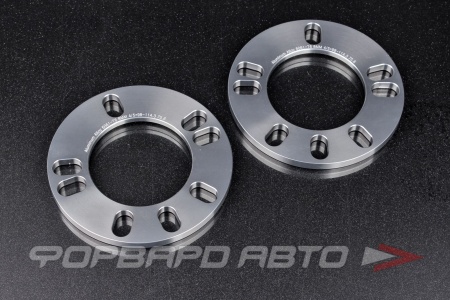 Купить Проставки колесные 8 мм, 4/5*98 - 114,3 CNC, shiny grey anodized HT 