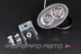 Фара светодиодная 12V/24V 20W 6000K, 2 диода дальний свет, 95*60*70 мм овальная SKYWAY S07201050