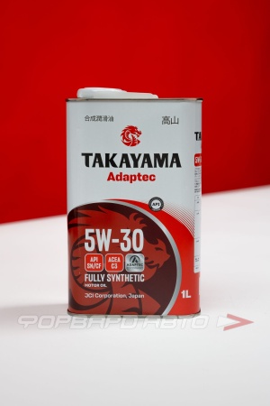 Купить Масло моторное 5W30 1л, ADAPTEC SN/СF С3 металл (с) TAKAYAMA 6056084