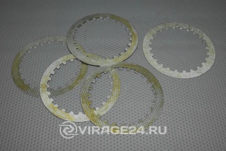 Купить Диски сцепления металлические 163FML (200CC) (КОМПЛЕКТ из 5 ШТ.)  