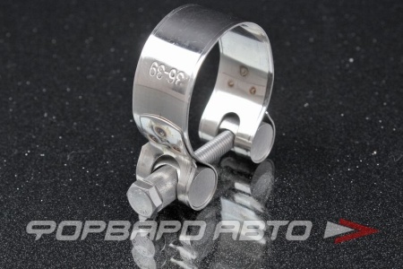 Купить Хомут силовой 36-39мм, нержавеющ.сталь  
