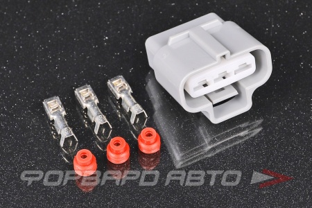 Купить Разъем 3-х контактный генератора (без провода) CARGEN AX6703S