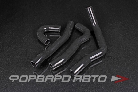 Купить Патрубки радиатора силиконовые MMC Lancer EVO X (CZ4A) 4B11T, черные FORA 6005