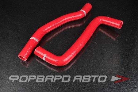 Купить Патрубки радиатора силиконовые Toyota Celica GT4 ST205 красные AUTOBAHN88 