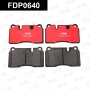 Колодки тормозные FAP FDP0640