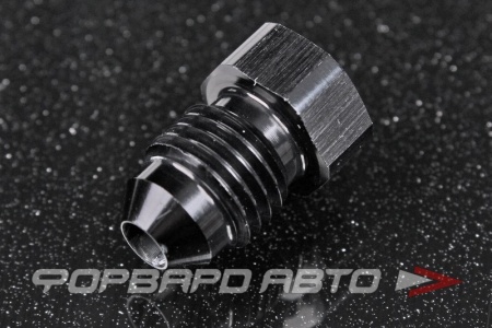 Купить Фитинг заглушка AN4, черный AB88 