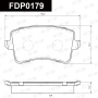 Колодки тормозные FAP FDP0179