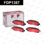 Колодки тормозные FAP FDP1387