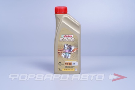 Купить Масло моторное 5W40 1л, EDGE A3/B4 CASTROL 15BA5E