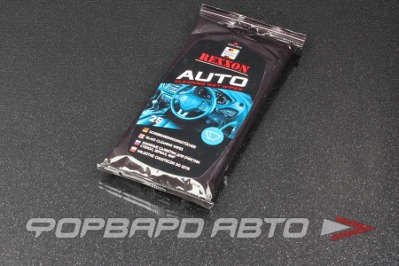 Купить Салфетки влажные для стекол (25шт) REXXON 