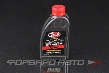 Купить Жидкость тормозная DOT-4 RL700, 500 мл REDLINE 90405