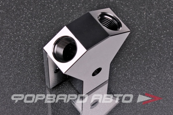 Фитинг Y-блок ORB10 "мама" (female), под сенсор 1/8 и крепежными отверстиями AB88 