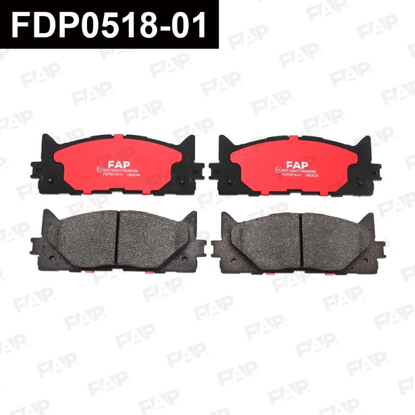 Колодки тормозные FAP FDP0518-01