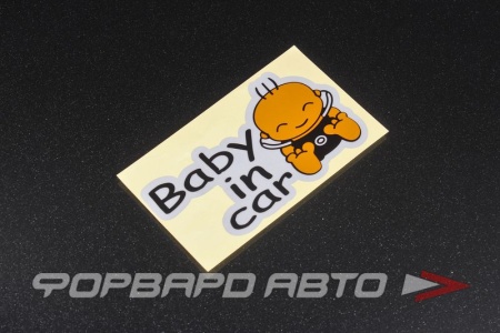 Купить Наклейка "Baby in car" MELCO 