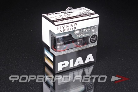 Купить Лампа H11 12V 55W BULB HYPER ARROS 3900K PIAA HE-906-H11