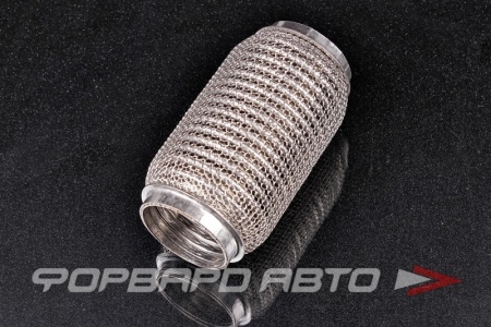 Купить Гофра глушителя 55*150мм (трехслойная в сетке) CBD CBD324.013