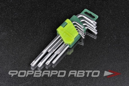 Купить Набор ключей TORX (с отверстием) 9шт. ДЕЛО ТЕХНИКИ 563591