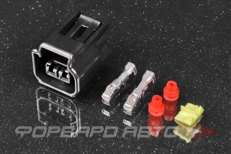 Купить Разъем 2-х контактный форсунки (без провода) CARGEN AX6962S