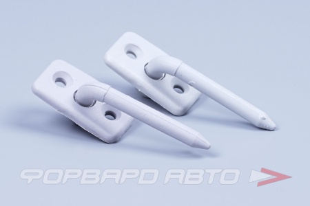 Купить Кронштейн козырьков ВАЗ 2108,2110 светлые (2ШТ) ПЛАСТИК 2108-8204036