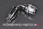 Фитинг AN4 90°, под шланг тефлоновый PTFE, быстросъемный (quick release) "мама" (female) AB88 