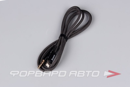 Купить Кабель AUX iPhone (lightning)-3,5мм, 1м  Аудиосоединитель HOCO UPA19