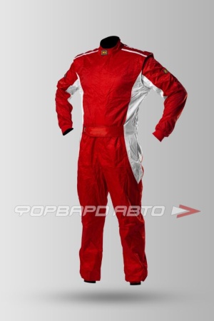 Купить Комбинезон, красный-белый, размер L OMP STYLE 