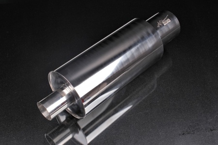 Купить Глушитель Вход = 63 мм Выход = 114 мм Длина = 560 мм DEX b037h