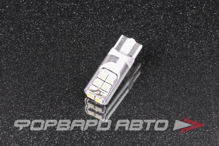Купить Лампа светодиодная 12-24V W5W (T10) 10 SMD биполярная, белая SKYWAY S08202092