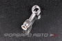 Фитинг BANJO AN3 - 10,2 мм, 20°, под тефлоновый шланг PTFE, нержавеющая сталь  HF-2250-1