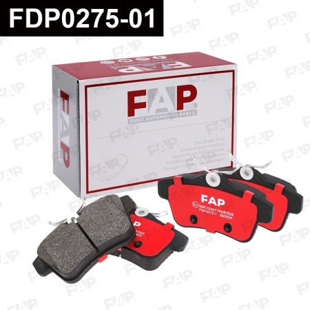 Купить Колодки тормозные FAP FDP0275-01