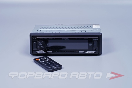 Купить Автомагнитола (1DIN, MP3, USB, Bluetooth,ПДУ) 4*51w(RGB подсветка) AURA STORM-555BT