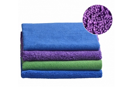 Купить Салфетка микрофибра 40х40см (Working Fiber PC1) Dark Purple 380гр.м. RED REL38010